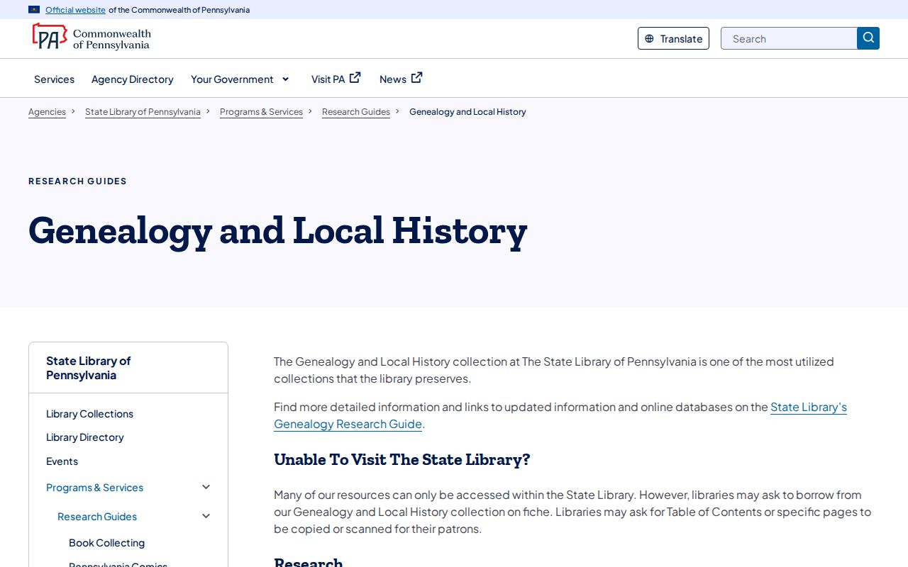 Montgomery Township city directory State Library genealogy research